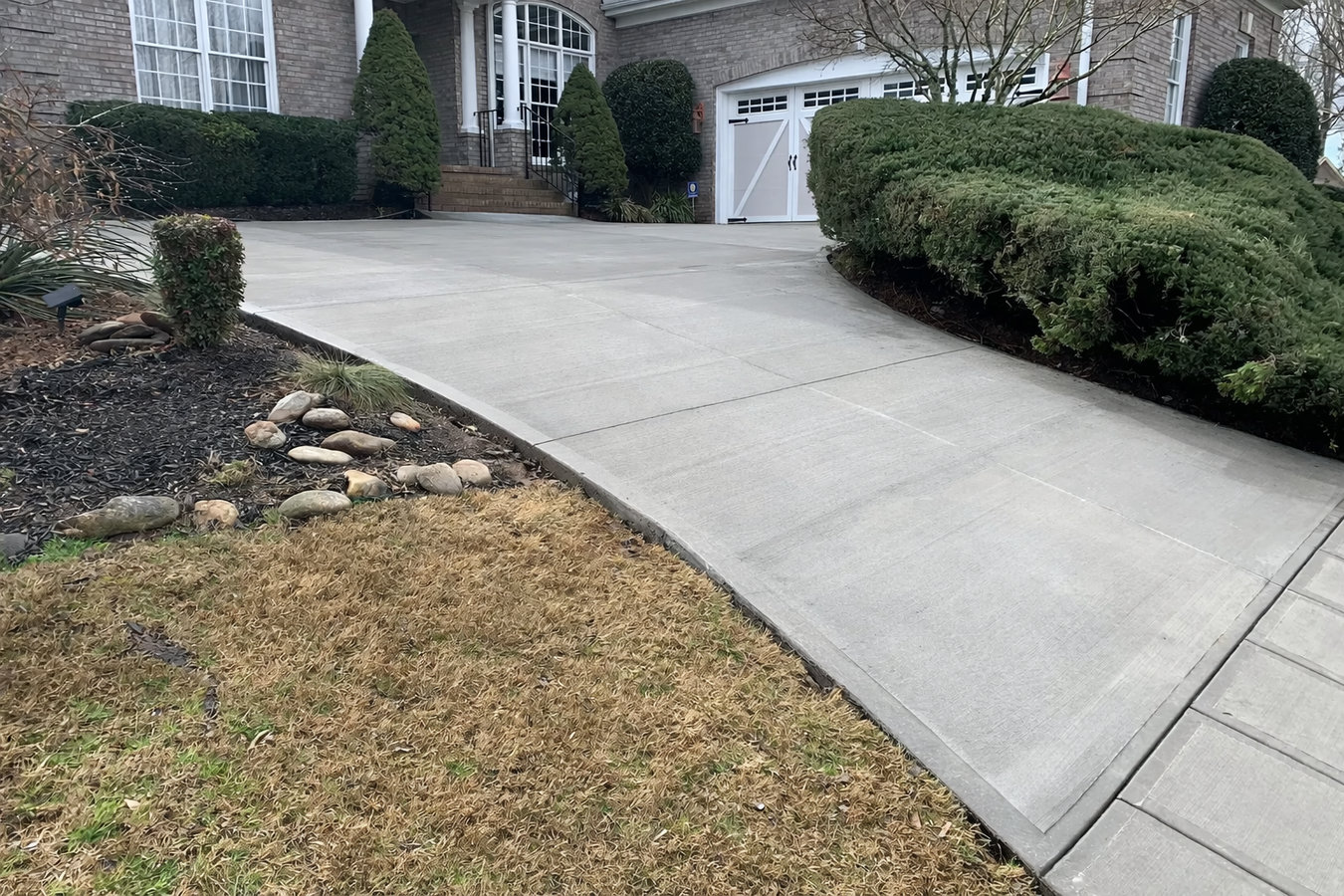 Concrete driveway building in State College, PA