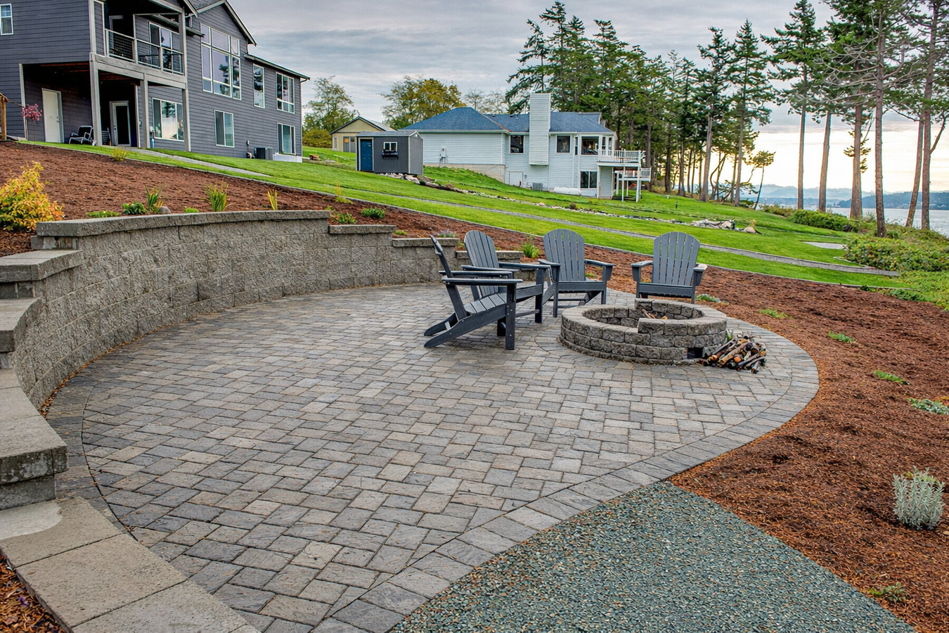 Concrete patio construction in State College, PA